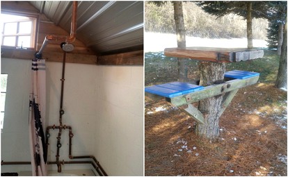 Unique Tower Vacation Rental on Farmland near Waukesha, Wisconsin - Helenville, Wisconsin - glamping.directory