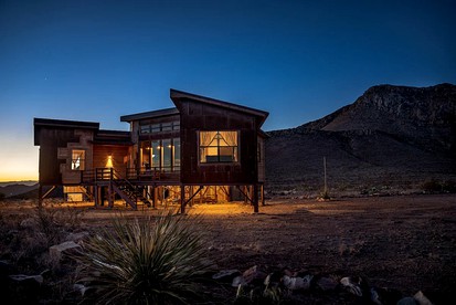 Impressive Terlingua Accommodation with 360-Degree Views of Big Bend Mountain Range - Terlingua, Texas - glamping.directory