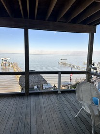 Luxury Bayfront Escape with Hot Tub & Fireplaces in Bacliff, Texas - glamping.directory