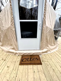 Cozy Domes Overlooking the Watauga River for a Romantic North Carolina Getaway - Banner Elk, North Carolina - glamping.directory