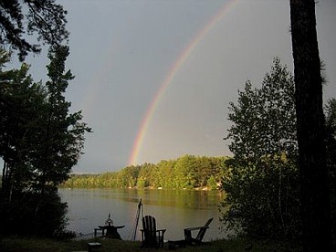 Dog-Friendly Lakeside Cabin Rental with Private Beach in Brownfield, Maine - Brownfield, Maine - glamping.directory