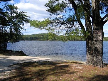 Dog-Friendly Lakeside Cabin Rental with Private Beach in Brownfield, Maine - Brownfield, Maine - glamping.directory
