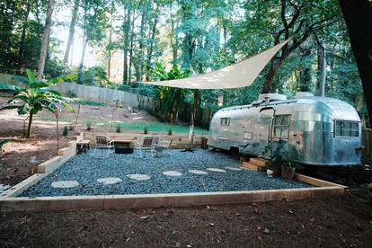 Tiki-Style Airstream Rental Perfect for a Weekend Getaway in Atlanta - glamping.directory