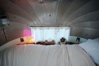 Tiki-Style Airstream Rental Perfect for a Weekend Getaway in Atlanta - Atlanta, Georgia - glamping.directory