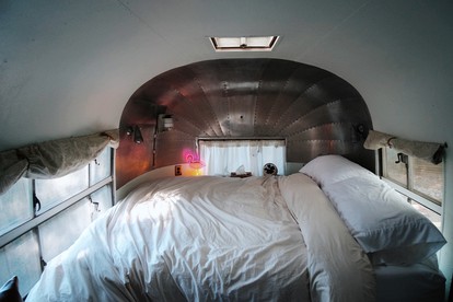 Tiki-Style Airstream Rental Perfect for a Weekend Getaway in Atlanta - Atlanta, Georgia - glamping.directory