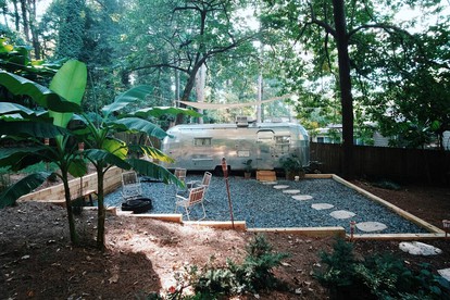 Tiki-Style Airstream Rental Perfect for a Weekend Getaway in Atlanta - Atlanta, Georgia - glamping.directory