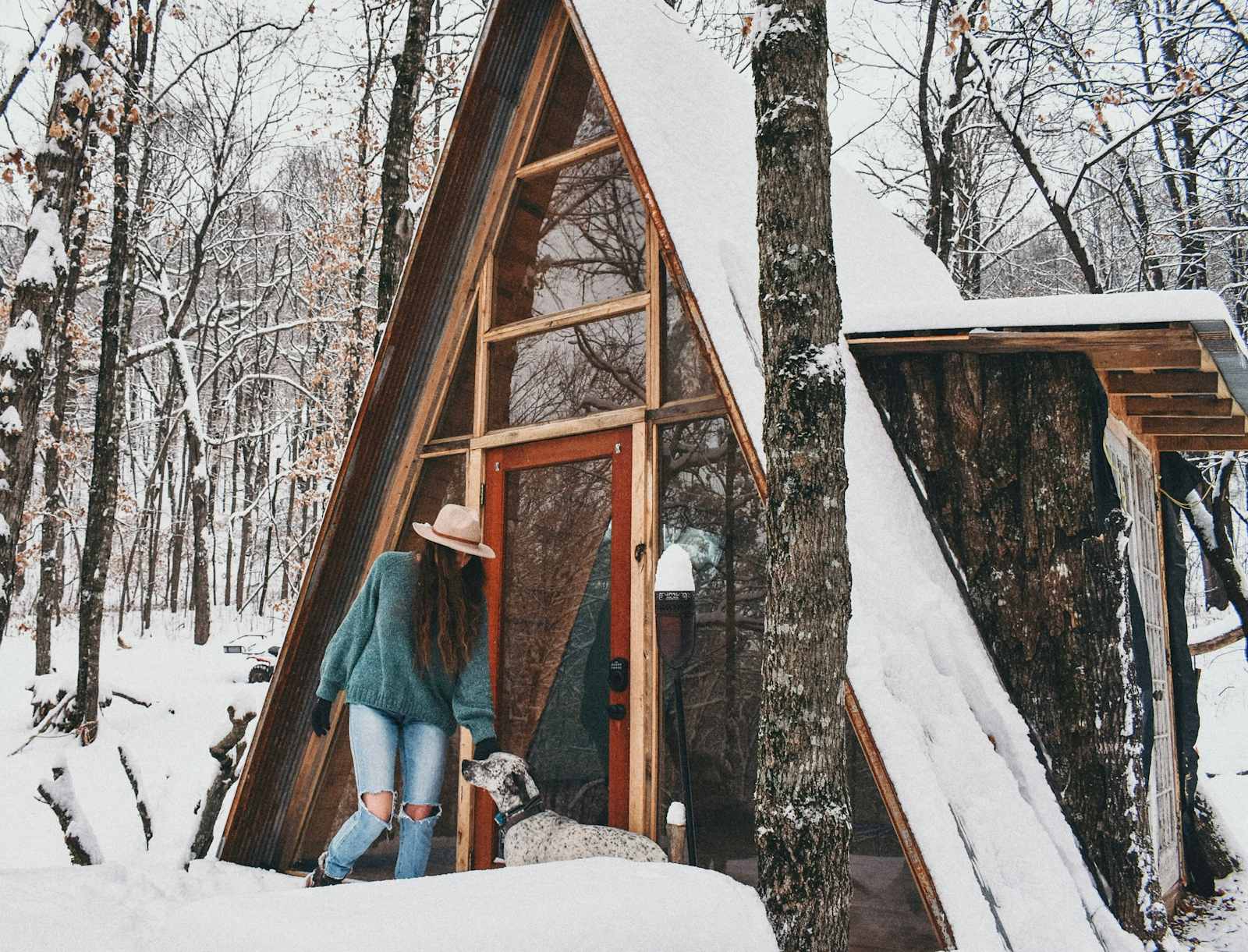 Ridgetop A-Frame Offgrid - Winslow, Arkansas - glamping.directory