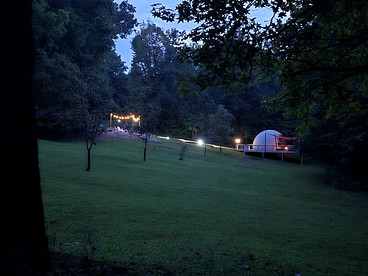 Fiberglass Geodesic Dome on a Hundred Acres of Private Woodlands near Lake Sinclair, Georgia - Milledgeville, Georgia - glamping.directory