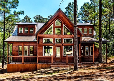 Beautiful Luxurious Cabin with a Hot Tub in Hochatown, Oklahoma - The Ultimate Glamping Destination near Beavers Bend State Park - glamping.directory