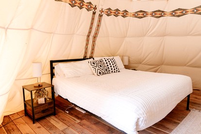 Stunning Cozy Tipi near Yellowstone for an Amazing Glamping Escape in Nature in Island Park, Idaho - Island Park, Idaho - glamping.directory