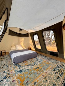 Cute, Lakeside Glamping Bell Tent #2, Wheatland, California - Grass Valley, California - glamping.directory