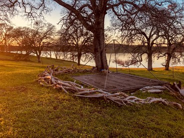 Cute, Lakeside Glamping Bell Tent #2, Wheatland, California - Grass Valley, California - glamping.directory
