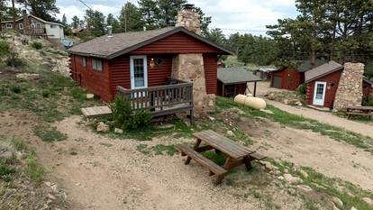 Historic Log Cabin with Fireplace and Mountain Views, Perfect for a Weekend Getaway to Red Lakes, CO - Red Feather Lakes, Colorado - glamping.directory