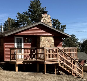 Historic Log Cabin with Fireplace and Mountain Views, Perfect for a Weekend Getaway to Red Lakes, CO - glamping.directory