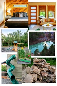 Electrifying Family Cabin with Mini Golf, Arcades & EV Charger Near Beavers Bend State Park | Broken Bow, Oklahoma - Broken Bow, Oklahoma - glamping.directory