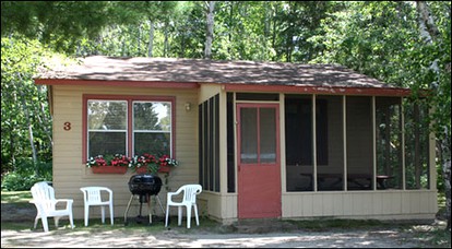 Rustic Four-Person Cabin Rental with Lake Views near Brainerd, Minnesota - glamping.directory
