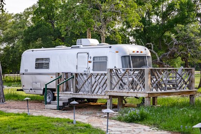 Fabulous Cozy Airstream Perfect for a Small Family Unique Escape in Texas - glamping.directory