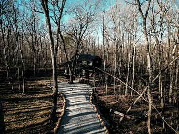 Secluded Cabin in the Woods in Monteagle, Tennessee - Monteagle, Tennessee - glamping.directory