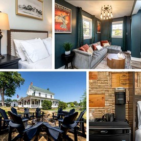 Romantic First-Floor Vacation Rental with Vintage Charm and Blue Ridge Mountain Views in Virginia’s Shenandoah Valley - Luray, Virginia - glamping.directory