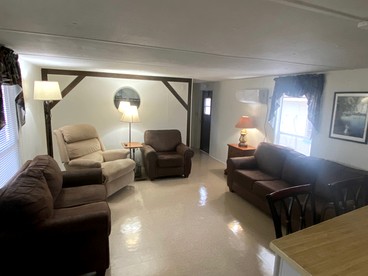 Comfortable Cabin Rental with Lakeside Views near Austin - Kingsland, Texas - glamping.directory