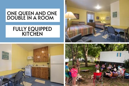 Comfortable Cabin Rental with Lakeside Views near Austin - Kingsland, Texas - glamping.directory