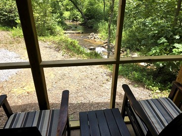 Tranquil Creekside Tiny House in the Appalachian Mountains, Perfect for a Weekend to Disconnect - Purlear, North Carolina - glamping.directory