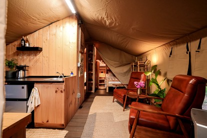 Stunning Safari Tent with Great Sights in San Saba, Texas - San Saba, Texas - glamping.directory