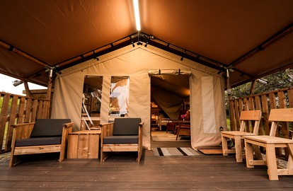 Stunning Safari Tent with Great Sights in San Saba, Texas - San Saba, Texas - glamping.directory