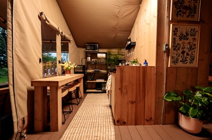 Stunning Safari Tent with Great Sights in San Saba, Texas - San Saba, Texas - glamping.directory