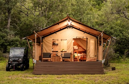 Stunning Safari Tent with Great Sights in San Saba, Texas - San Saba, Texas - glamping.directory
