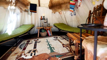 Beautiful Eco-Friendly Bell Tent with Fantastic Amenities for a Unique Glamping Escape near Fresno, Ohio - Fresno, Ohio - glamping.directory