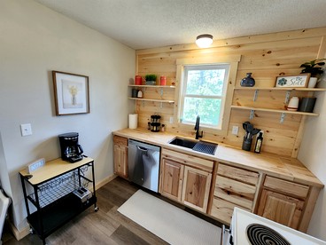 Secluded Rustic Cabin with Hot Tub Near Pere Marquette River in Big Rapids, Michigan - Big Rapids, Michigan - glamping.directory