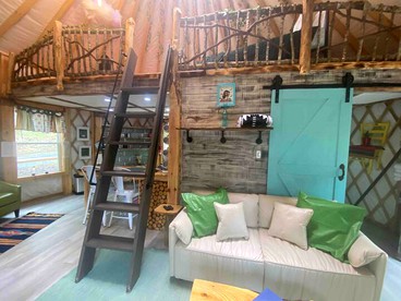 Mother Nature Glamping Getaway in a Countryside Yurt near Fancy Gap - Fancy Gap, Virginia - glamping.directory