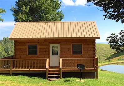 Cozy Cabin Rental for Couples' Getaway near Blue Ridge Parkway, North Carolina - glamping.directory