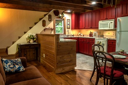 Charming Appalachian Mountain Cabin for Glamping near the Nantahala River - 163 Clinton Cabin RdAquone, North Carolina - glamping.directory