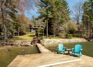 Mountain Lake House in North Carolina - Glenville, North Carolina - glamping.directory