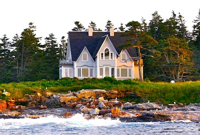 Stunning Vacation Rental with Panoramic Ocean Views on Great Duck Island, Maine - glamping.directory
