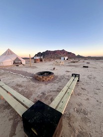 Incredible Stargazing Bell Tent for an Unforgettable Glamping Getaway in Terlingua, Texas - Terlingua, Texas - glamping.directory