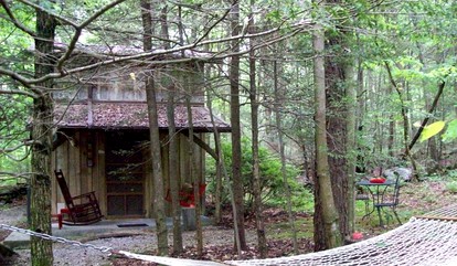 Comfortable Cottage Nestled on a Creek near Great Smoky Mountains National Park, Tennessee - Cosby, Tennessee - glamping.directory