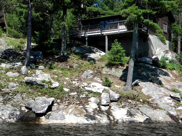 Waterfront Cabin Rental with Deck and Incredible Views on Crane Lake, Minnesota - glamping.directory