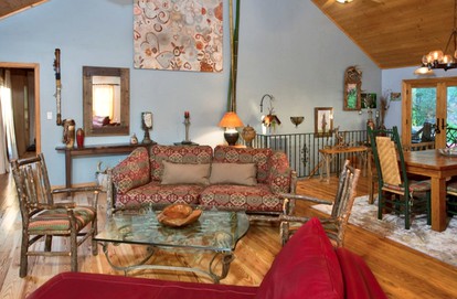 Stunning Cabin Surrounded by Waterfalls near Sapphire, North Carolina - Sapphire, North Carolina - glamping.directory