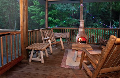 Stunning Cabin Surrounded by Waterfalls near Sapphire, North Carolina - Sapphire, North Carolina - glamping.directory