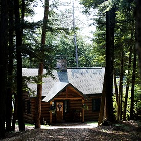 Stunning Private Island in Saranac Lake, New York - glamping.directory