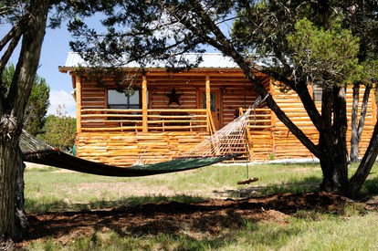 Charming Log Cabin Perfect for a Summer Staycation in Texas Hill Country - glamping.directory