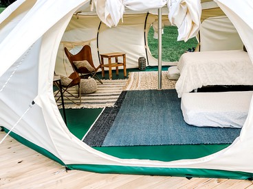 Beautiful Nashville Glamping Site for a Rural Tennessee Vacation - Eagleville, Tennessee - glamping.directory