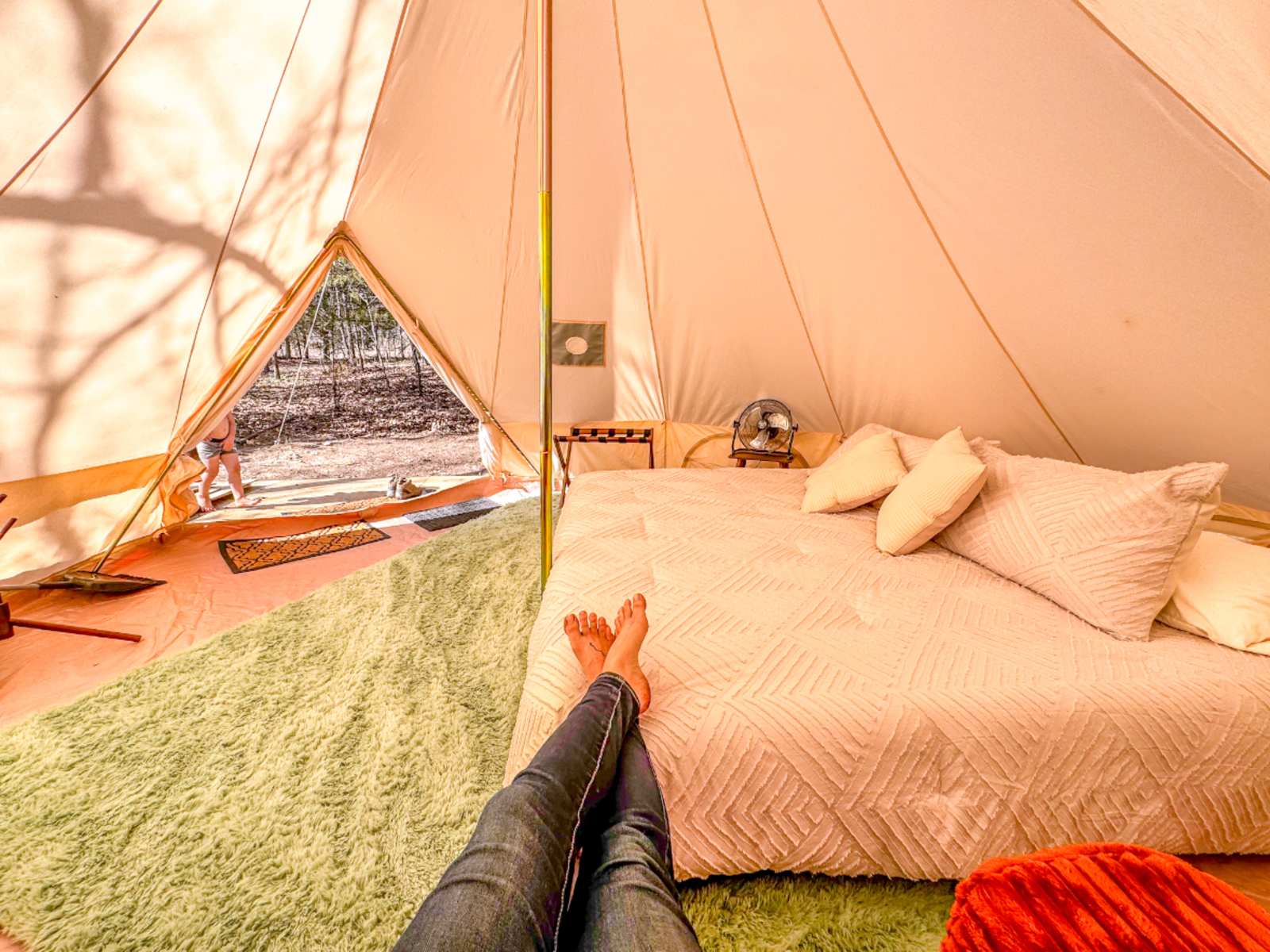 Glamping Tent near Mammoth Spring - Mammoth Spring, Arkansas - glamping.directory