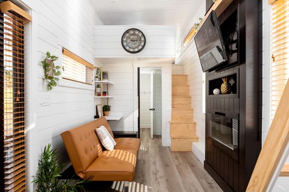 Under the Utah Stars: Experience Stargazing from Our Rooftop Deck Tiny House - Apple Valley, Utah - glamping.directory