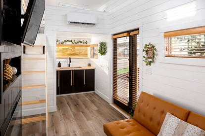 Under the Utah Stars: Experience Stargazing from Our Rooftop Deck Tiny House - Apple Valley, Utah - glamping.directory
