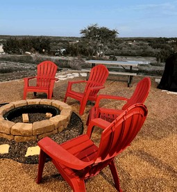 Elegant and Inviting Tiny Home Retreat with Resort Pool and Hill Country Views Near Fredericksburg, TX - Fredericksburg, Texas - glamping.directory