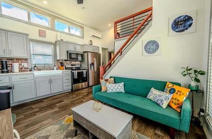 Elegant and Inviting Tiny Home Retreat with Resort Pool and Hill Country Views Near Fredericksburg, TX - Fredericksburg, Texas - glamping.directory